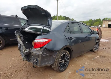 2015 Toyota Corolla S Plus from USA, damaged, VIN 2T1BURHE6FC338325